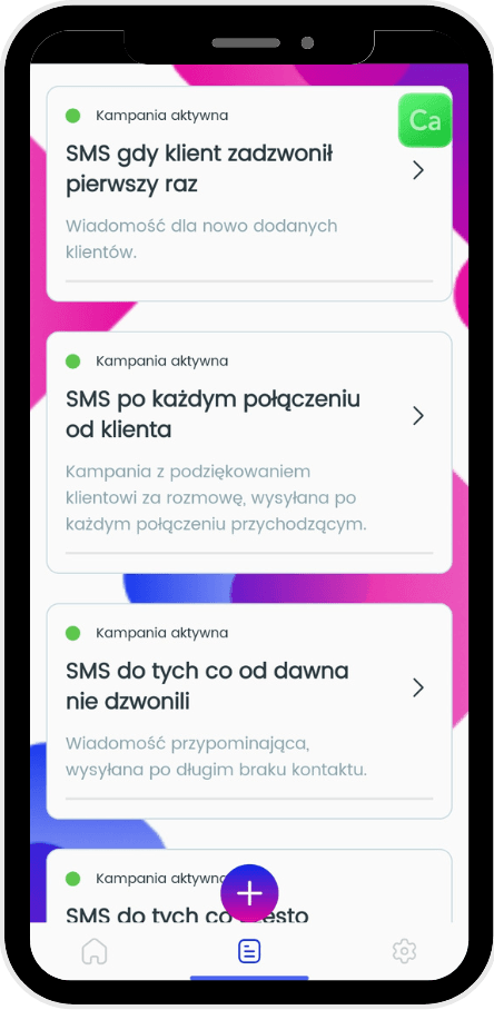 call app od środka
