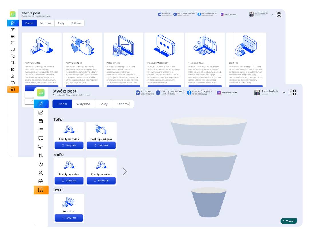 fasttony lead integracja facebook lead ads