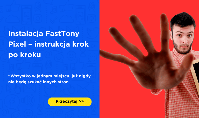 instrukca wdrożenia pixela fasttony